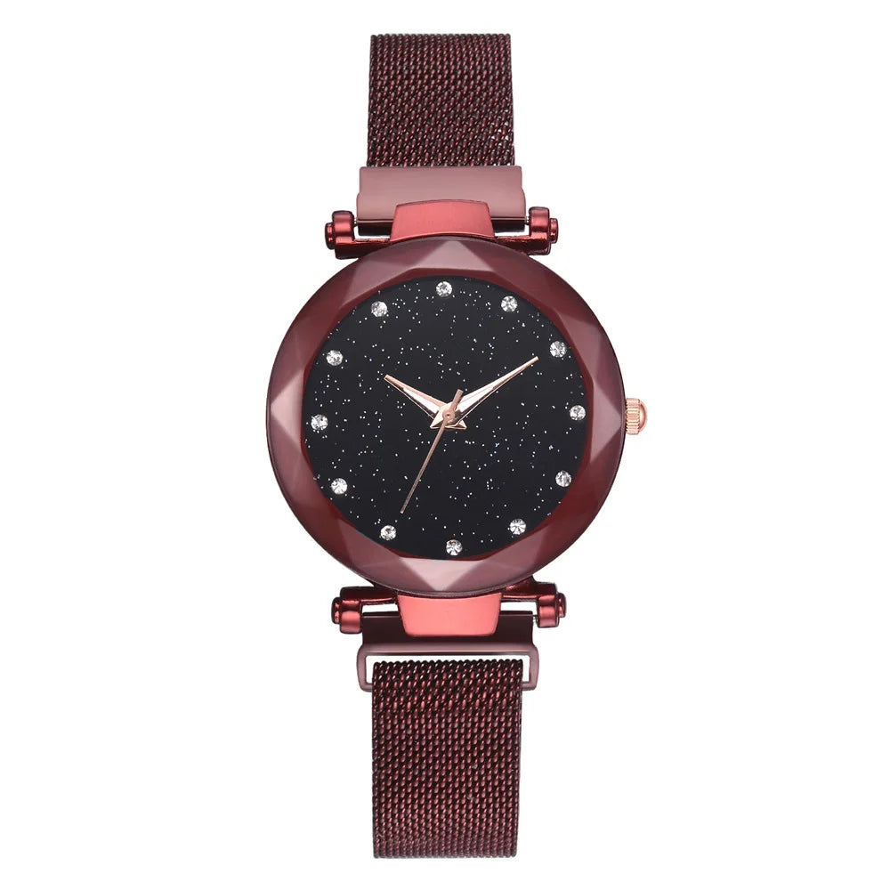 Diamant rouge, Montre de luxe en cristal