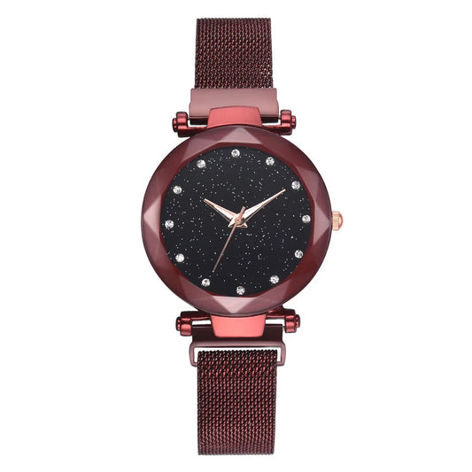 Diamant rouge, Montre de luxe en cristal