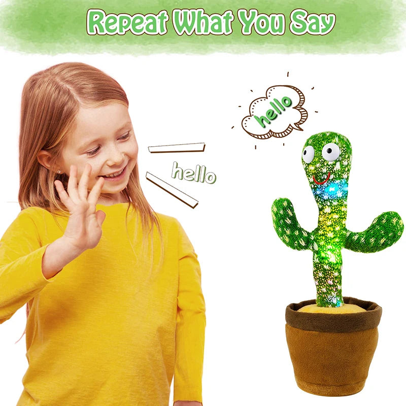 Jouets de cactus parlants et dansants pour enfants