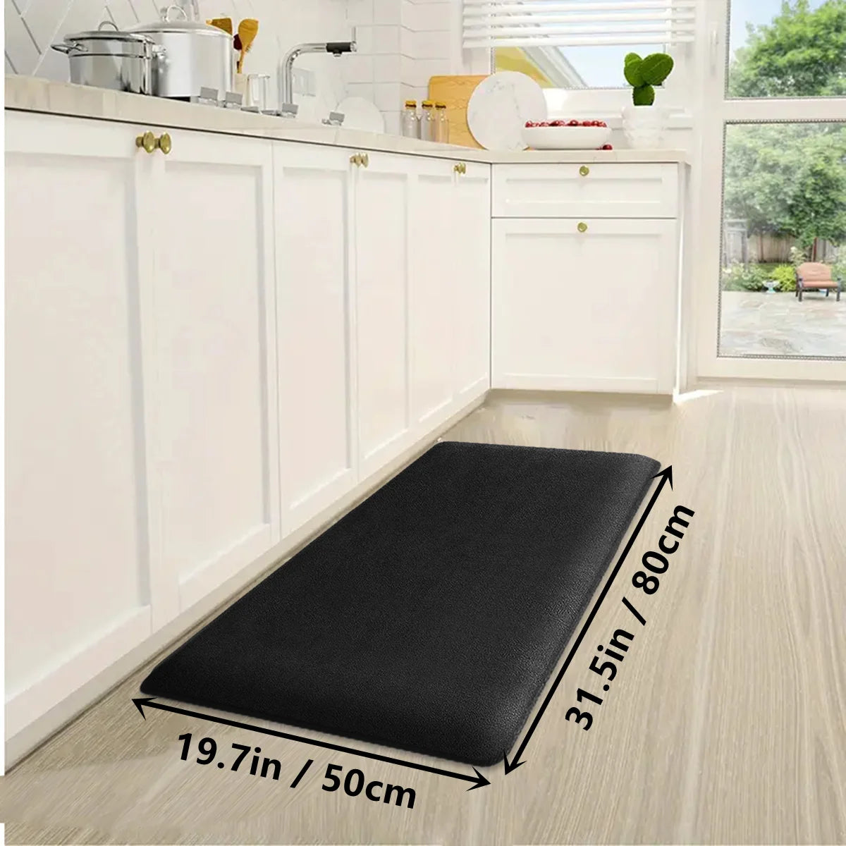 Grand tapis de cuisine doux