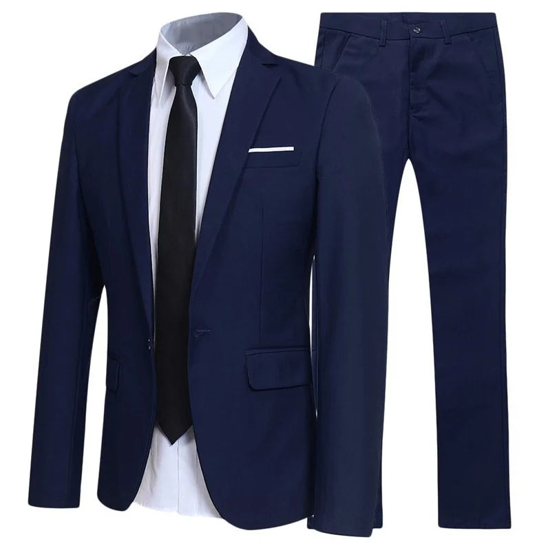 Blazer élégant de style britannique pour homme