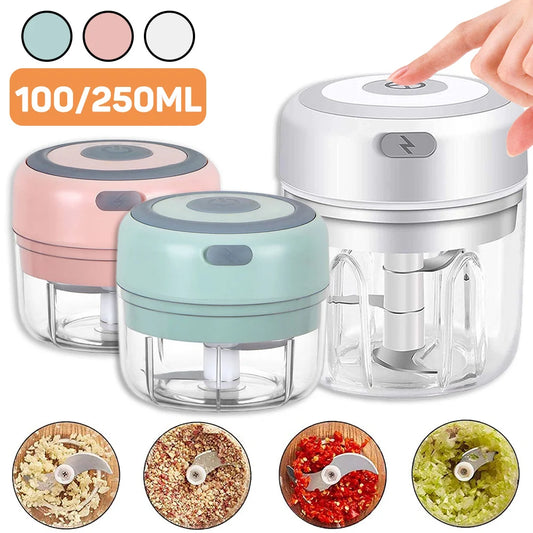 Mini hachoir à ail électrique pour cuisine