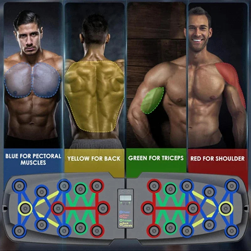 Planche de musculation à comptage automatique