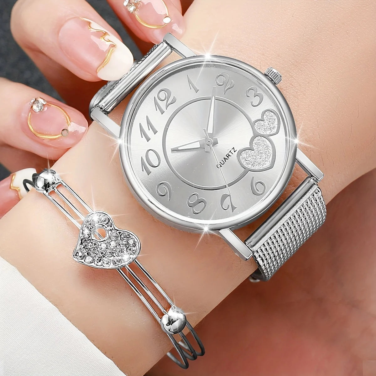 Valentine romantique, montre pour femme