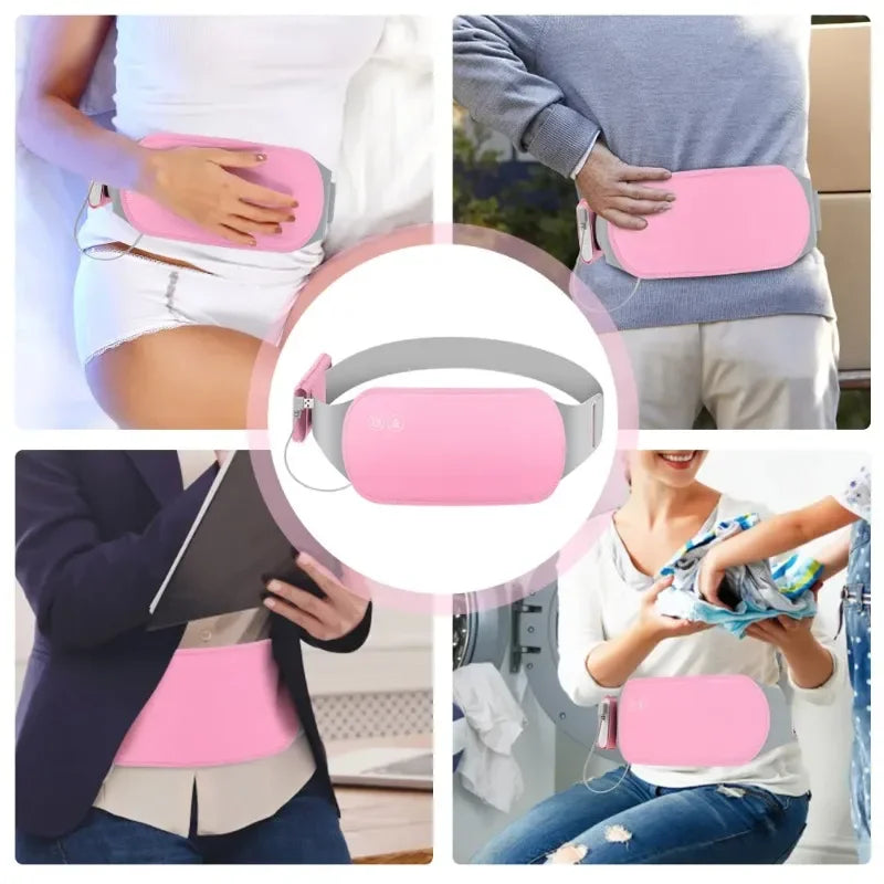 Ceinture de massage chauffante menstruelle