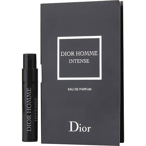 Dior homme intense by christian dior eau de parfum spray vial on card