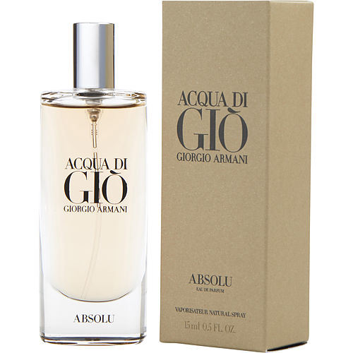 Acqua di gio absolu by giorgio armani eau de parfum spray 0.5 oz