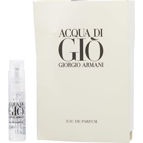 Acqua di gio by giorgio armani eau de parfum spray vial on card