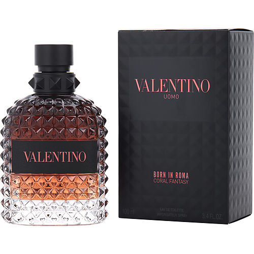 Valentino uomo born in roma coral fantasy by valentino edt spray 3.4 oz