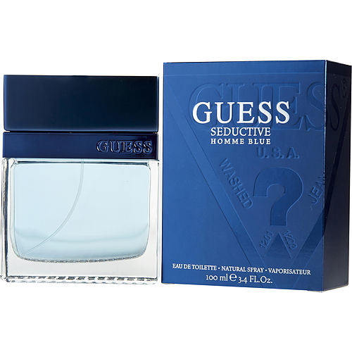 Guess seductive homme blue by guess edt spray 3.4 oz