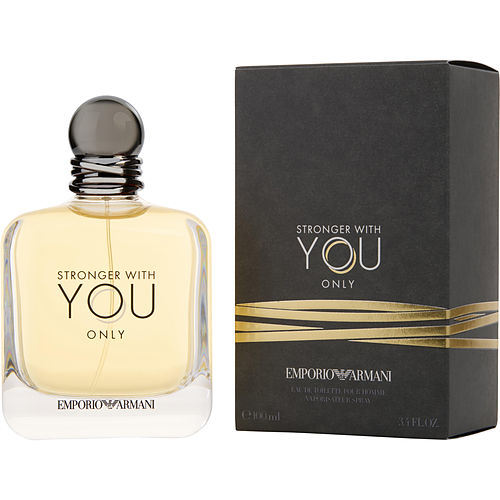 Emporio armani stronger with you only by giorgio armani edt spray 3.4 oz