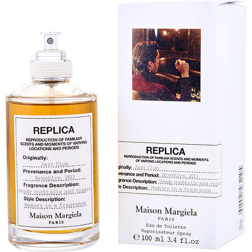 Replica jazz club by maison margiela edt spray 3.4 oz