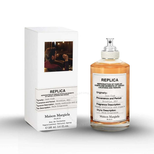 Maison margiela replica jazz club edt spray 3.4 oz (100 ml) (m)