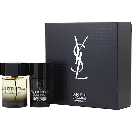 La nuit de l'homme yves saint laurent by Yves Saint Laurent EDT SPRAY 3.3 OZ & DEODORANT STICK 2.6 OZ