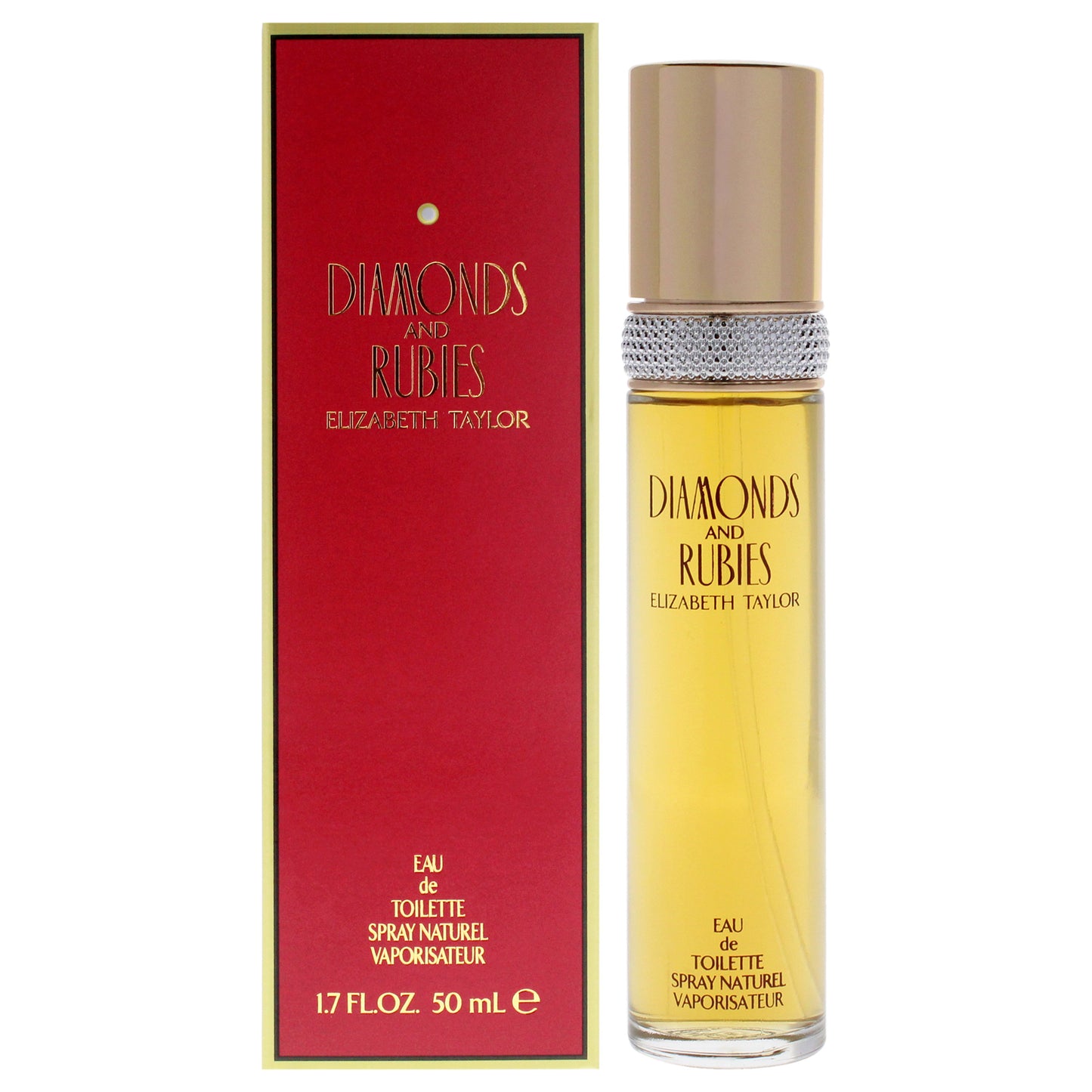 Diamonds and Rubies by Elizabeth Taylor for Women - 1.7 oz EDT Spray