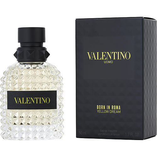 Valentino uomo born in roma yellow dream by valentino edt spray 1.7 oz