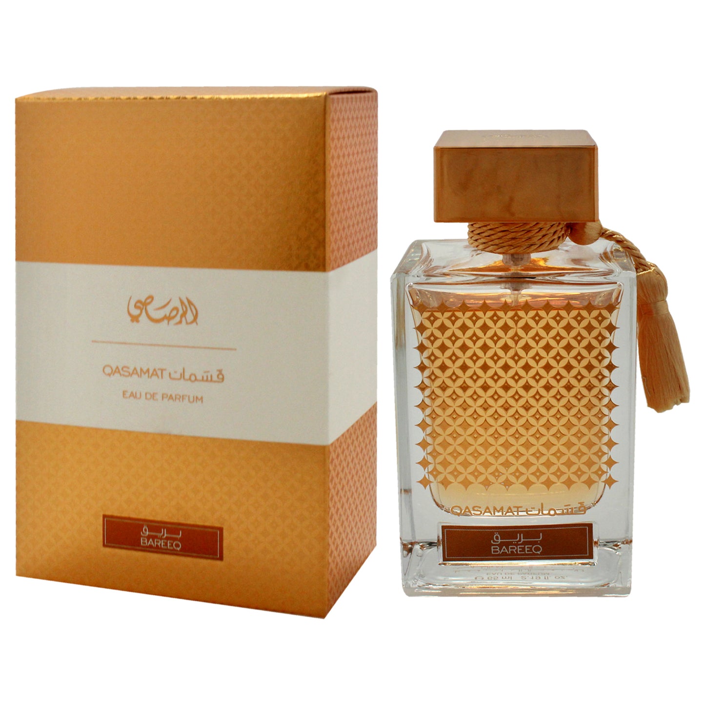 Qasamat Bareeq by Rasasi for Unisex - 2.19 oz EDP Spray